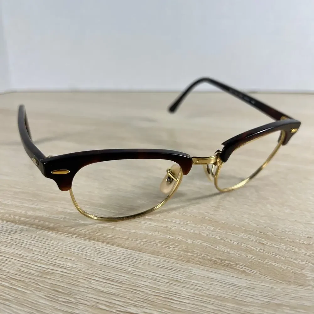 Ray-Ban RB5154 2372 Eyeglasses PARTS ONLY Tortoise Shell Frames 49-21-140